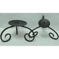 Black Iron Candlesticks (Set of 2)