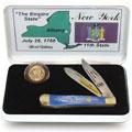 US Mint State Quarter Knife/ Coin Set