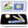 US Mint Kentucky State Quarter Knife/ Coin Set