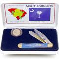 US Mint S.Carolina State Quarter Knife/ Coin Set