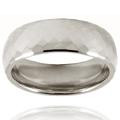 Faceted Polished Tungsten Ring with 288 Facets