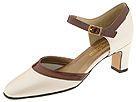 Magdesians Anna Bone Luster Nappa/Brown Tortoise