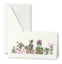 Crane & Company 'Presents' Christmas Cards (Box of 10)