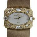 Betsey Johnson Women's Leather Strap Watch