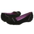Clarks Bright Black Suede(Size 6.5 W)