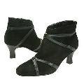 Magdesians Cinde Black Suede/Black Kid