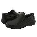 Hush Puppies Recoil Black Leather(Size 7 M (D))
