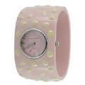 Betsey Johnson Women's Pink Bangle Watch