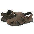 Hush Puppies Flex-Strap Brown Leather