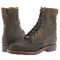 Chippewa 8 Lace Up Brown Bomber Leather