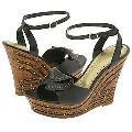 BCBGirls Algisa Black/Platino Leather