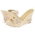 BCBGirls Barke Cream/Platino Leather