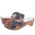 A Line Kids 12-1001 (Toddler/Youth) Black Leather