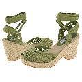 Steve Madden Fez Green Macrame