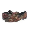 Donald J Pliner Moss Tan Tapestry(Size 7 D - Medium)