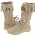 Naturino 1548 (Toddler) Tan Suede With Yellow Stit(Size 27 (US 10.5 Toddler) M)