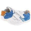 Blue Bottle Kids SF-18 (Infant/Toddler) White/Aqua Leather