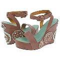 BCBG Max Azria Davis Toffee/Ecru/Teal