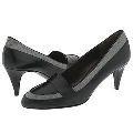 BRUNOMAGLI Duchess Black Kid/White Tweed