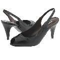 BRUNOMAGLI Bunny Black Kidskin/Black Patent