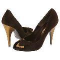BRUNOMAGLI Josie Dark Brown Suede Combo