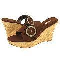 Franco Sarto Infantry Mocha Canvas/Fabric