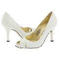 Charles David Taunt White Leather