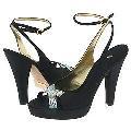 Nina Vadonna-LS Black Luster Satin