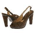 MICHAEL Michael Kors Raceway Platform Sling Chocolate-205