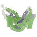 Irregular Choice Glam Rock 3137-1E Green/ White