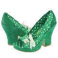 Irregular Choice Betty 3137-5B Green/ White