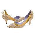 Irregular Choice Puppy Love 3116-1B Yellow/ Grey/ Beige