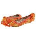 Irregular Choice Noughts & Crosses 3117-4B Orange Leather/ Orange/ Yellow