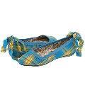Irregular Choice Noughts & Crosses 3117-4C Blue Leather/ Blue/ Orange/ Green