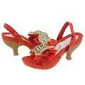 Irregular Choice Summer Fly- By 3074-4 C Red Canvas