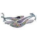 Irregular Choice Flower Fairy 2679-7 A Pale Blue Suede