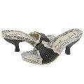 Irregular Choice All The Frills 3074-3 C Black Leather / Cream Lace