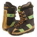 Burton Hail Brown/Day Glo Green