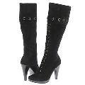Boutique 58 Pyper Black Suede