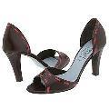 Cynthia Rowley Sadie Dark Brown Waxy Kid/ Rose Stitching