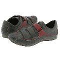 Bronx Shoes 63864 Liegi 3 Strap Storm/Wine Apache/Kansas