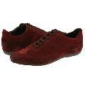 Bronx Shoes 63867 Paris Lace Suede Wine Crosta