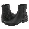 Bronx Shoes 43130 Arizona Double Zip Black Lavato