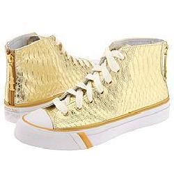 PRO-Keds Royal Hi Snakeskin Gold
