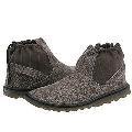 Dr. Martens Cal Ankle Boot Black/Charcoal Double Wool/Hessian