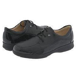 Finn Comfort Acapulco - 2489 Black Crinkle Patent/Nappa