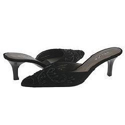 Unisa Settee Black Kid Suede