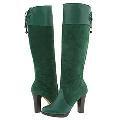 French Connection Holly Green Size 6 Boots (Open Box)