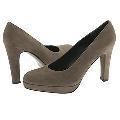 Stuart Weitzman Platpurist-Platform Mushroom Suede