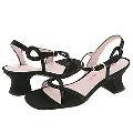Nina Kids Charisma-S (Youth) Black Satin/Sequins